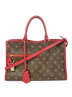 Louis Vuitton Handbag Monogram Popincourt PM Rouge 2-Way Bag